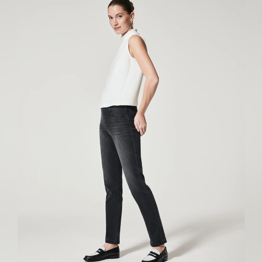 SPANX Ankle Straight Leg Jeans - Small Petite - Brand New w/Tags